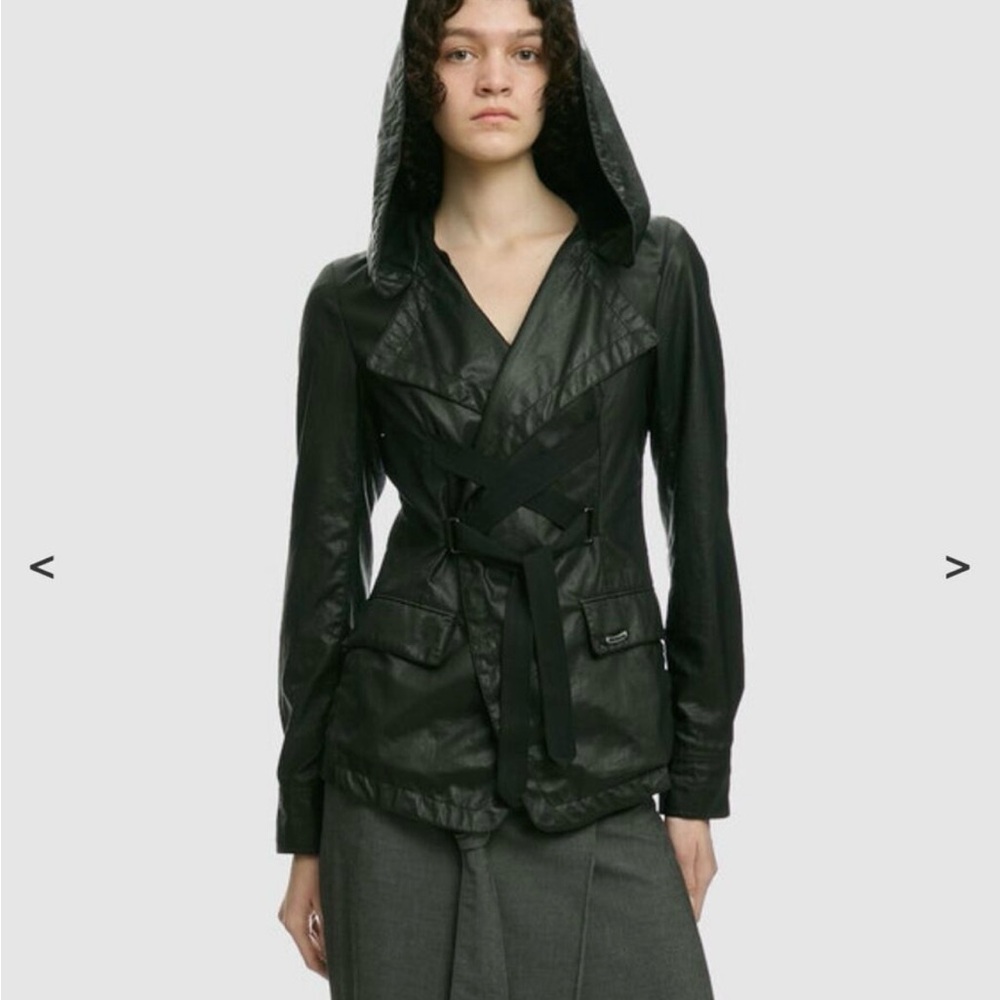 Cop Copine laced front hooded jacket - Picture 2 of 7